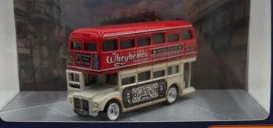 Matchbox GRJ31 1:64 Diecast Routemaster Double Decker Bus w/Display Case