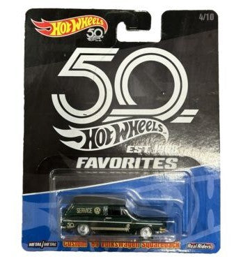 Hot Wheels FLF39 1:64 Diecast Service Custom '69 Volkswagen Squareback