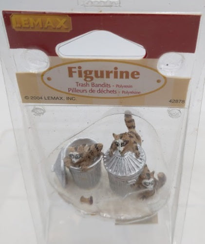 Lemax 42878 Village Collectibles Trash Bandits Polyresin Figurine