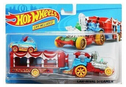 Hot Wheels FKW89 1:64 Diecast 50th Anniversary Car-Nival Steamer