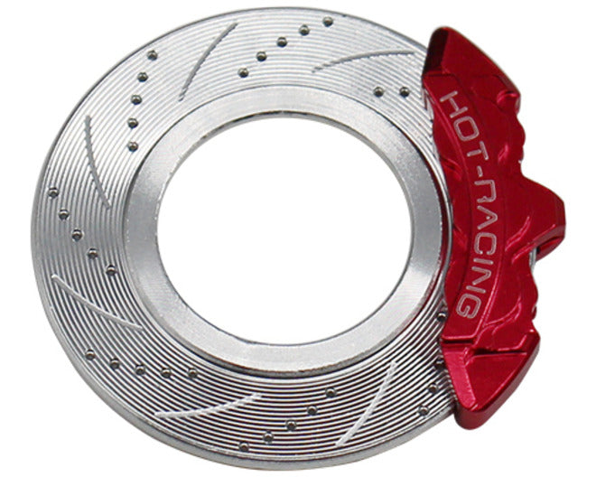 Hot Racing SW49ET01 Black 18 Spoke 6061 Steering Wheel NB4