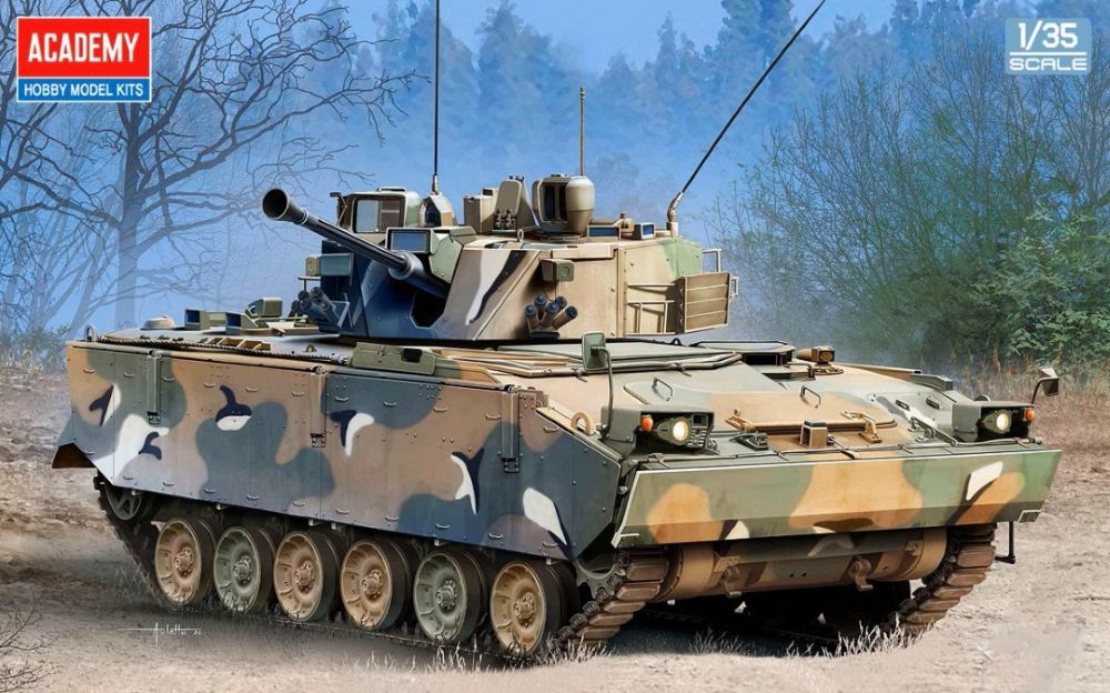 Academy 13566 1:35 K-21 IFV Tank Plastic Model Kit