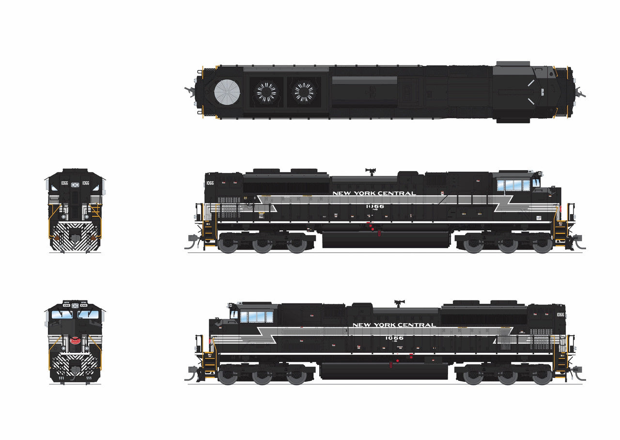 Broadway Limited 9782 HO NS EMD SD70ACe Diesel Locomotive Sound/DC/DCC #1066