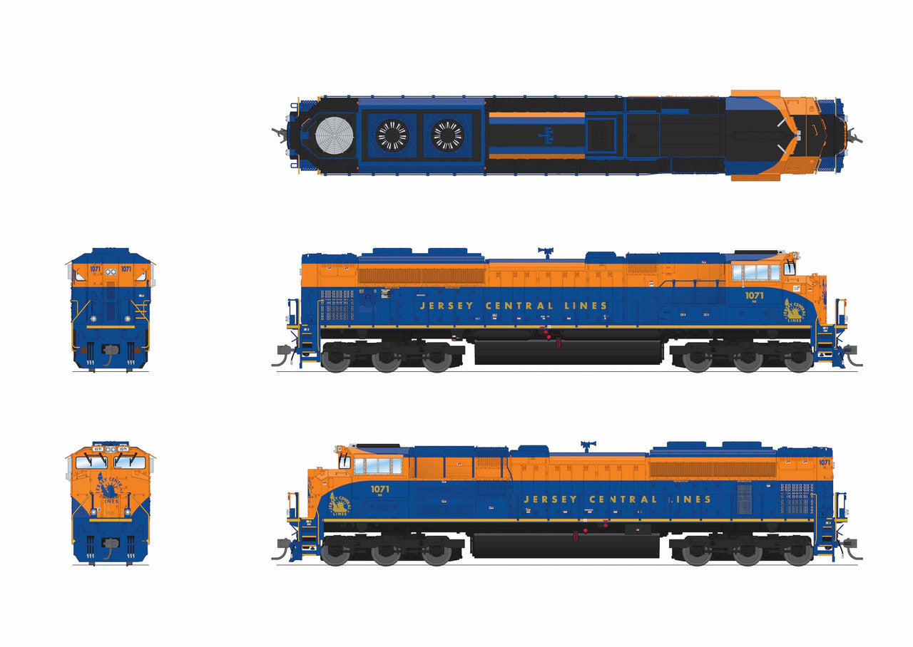 Broadway Limited 9785 HO NS EMD SD70ACe Diesel Locomotive Sound/DC/DCC #1071