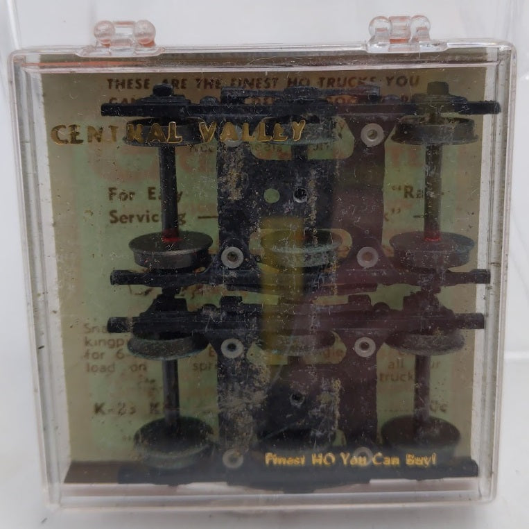 Central Valley Models T-21 HO 6 Wheel Passenger NI-Clad Wheels (Box of 2)