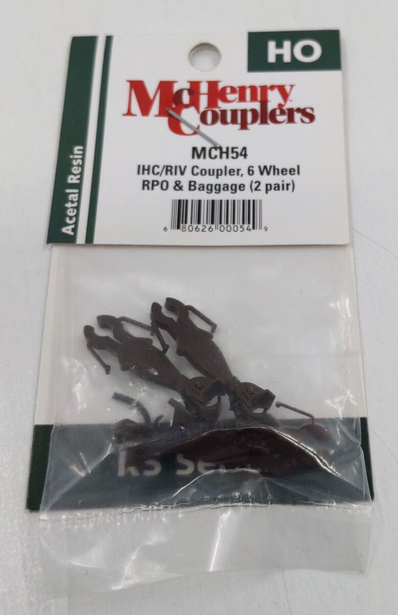McHenry Couplers MCH54 HO Knuckle Spring Set for Rivarossi/IHC 6 Wheel RPO