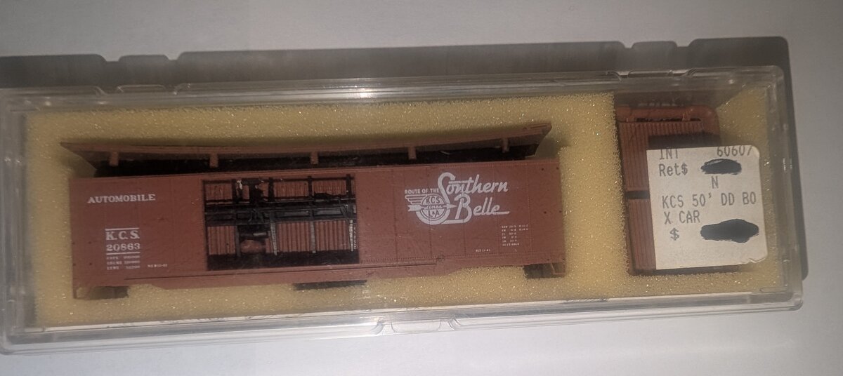 InterMountain 60607-03 N Kansas City Southern 50' AAR STD DBL Door Boxcar #20863