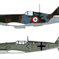 Hasegawa 02332 1:72 Dewoitine D.520 & Messerschmitt Bf 109E Battle of France Kit