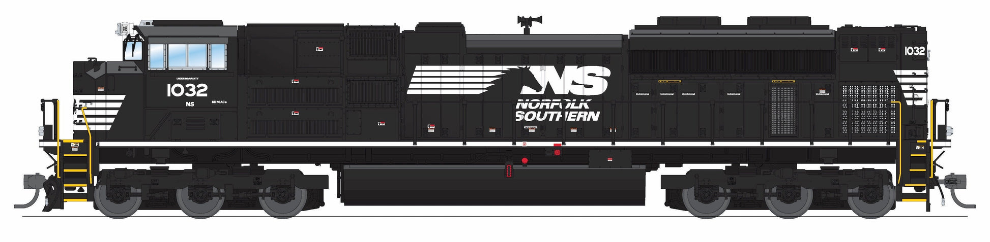 Broadway Limited 9771 HO NS EMD SD70ACe Diesel Locomotive Sound/DCC #1063