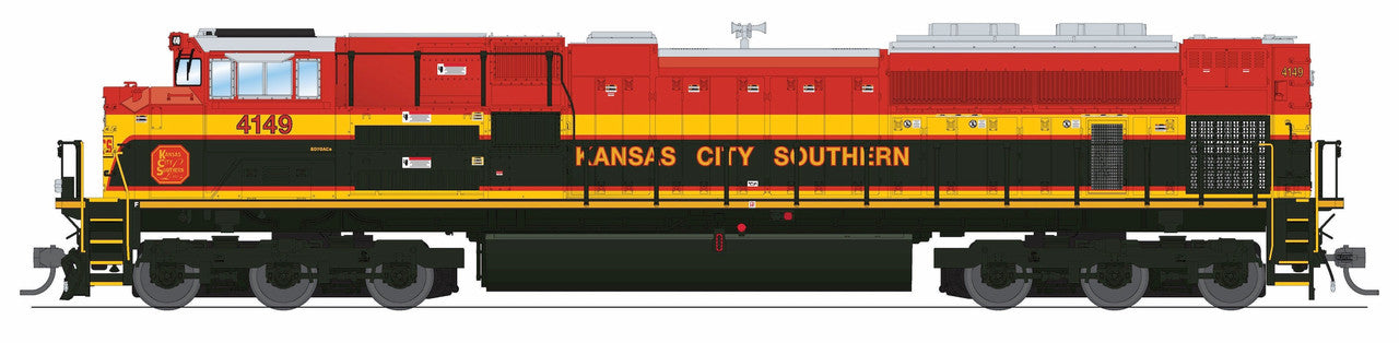 Broadway Limited 9766 HO KCS EMD SD70ACe Diesel Locomotive DCC-Ready #4149