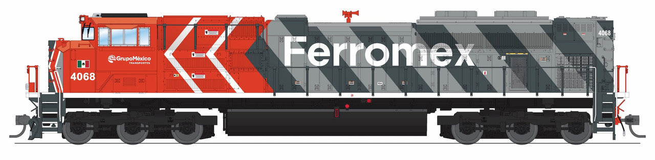 Broadway Limited 9763 HO Ferromex EMD SD70ACe Diesel Locomotive DCC-Re