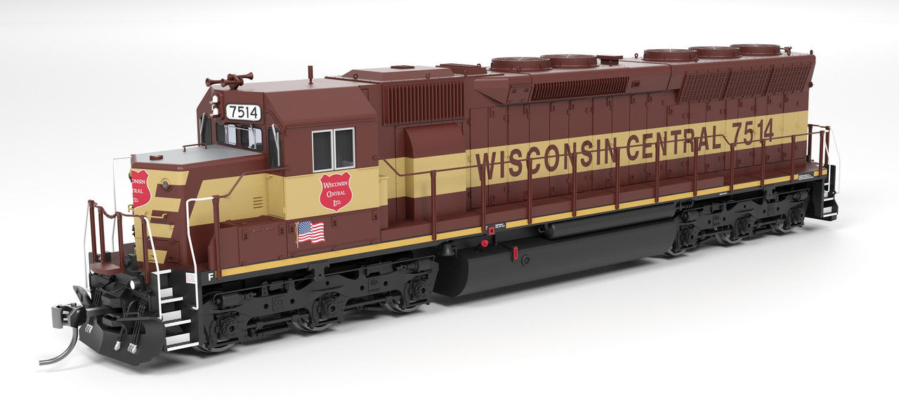 Broadway Limited 9825 HO WC EMD SD45 Diesel Locomotive Sound/DC/DCC #7522