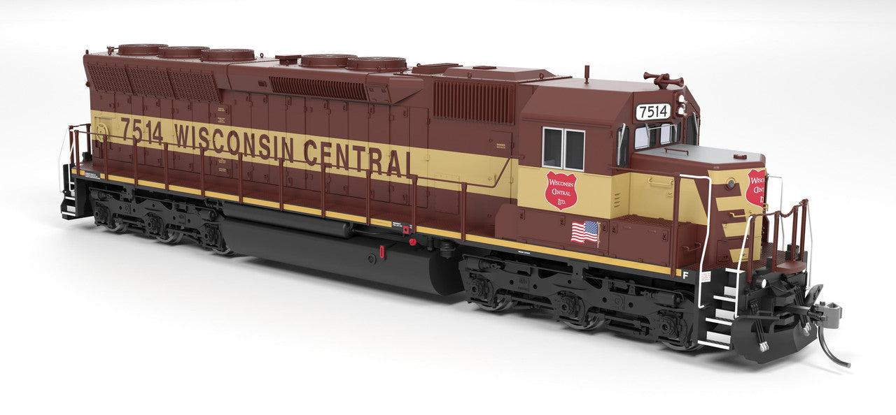 Broadway Limited 9825 HO WC EMD SD45 Diesel Locomotive Sound/DC/DCC #7522