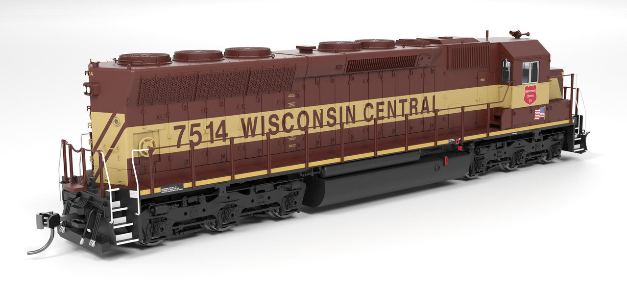 Broadway Limited 9825 HO WC EMD SD45 Diesel Locomotive Sound/DC/DCC #7522