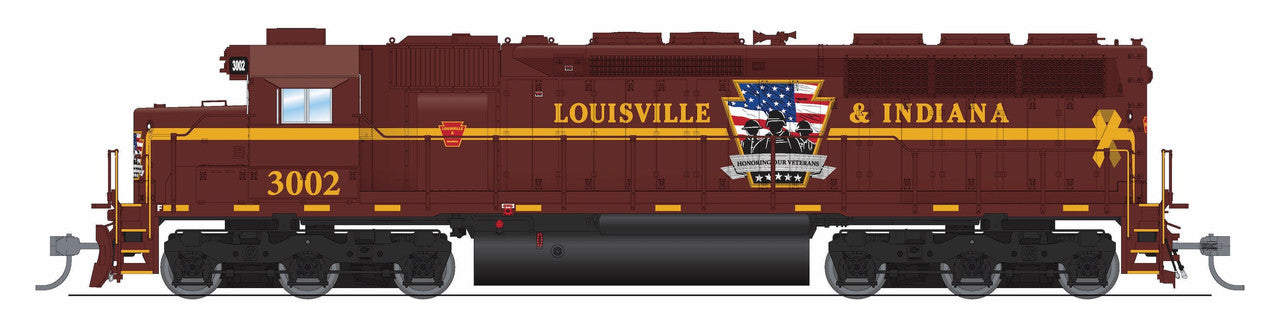 Broadway Limited 9810 HO LIRC EMD SD45 Diesel Locomotive Sound/DC/DCC #3002
