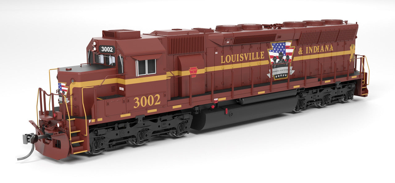 Broadway Limited 9810 HO LIRC EMD SD45 Diesel Locomotive Sound/DC/DCC #3002