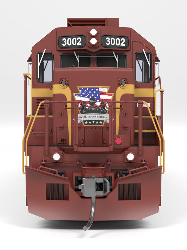 Broadway Limited 9810 HO LIRC EMD SD45 Diesel Locomotive Sound/DC/DCC #3002