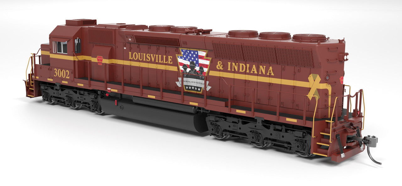 Broadway Limited 9810 HO LIRC EMD SD45 Diesel Locomotive Sound/DC/DCC #3002