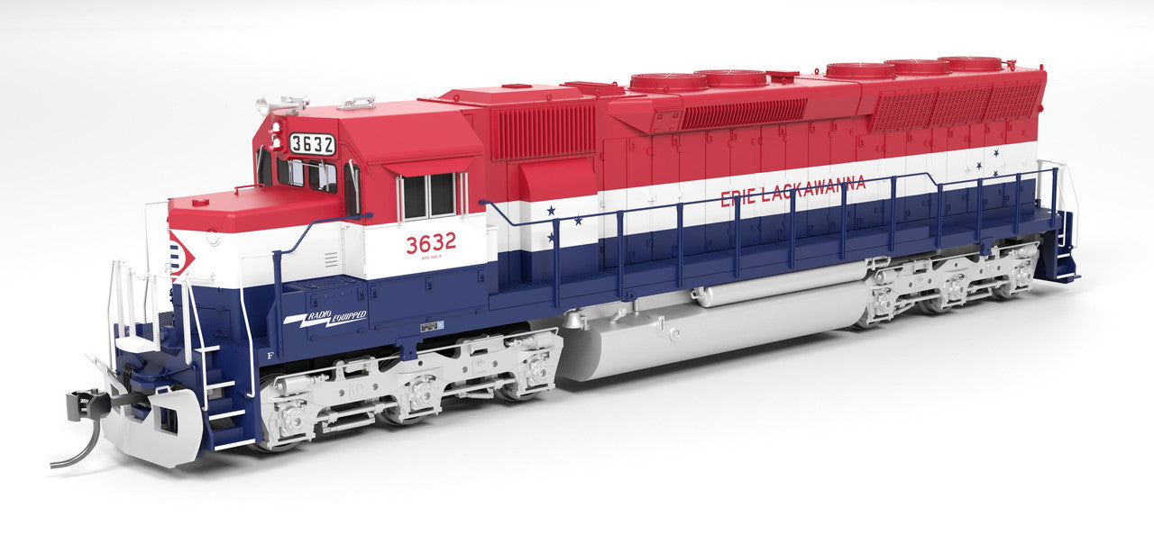 Broadway Limited 9800 HO EL EMD SD45 Diesel Locomotive Sound/DC/DCC #3632