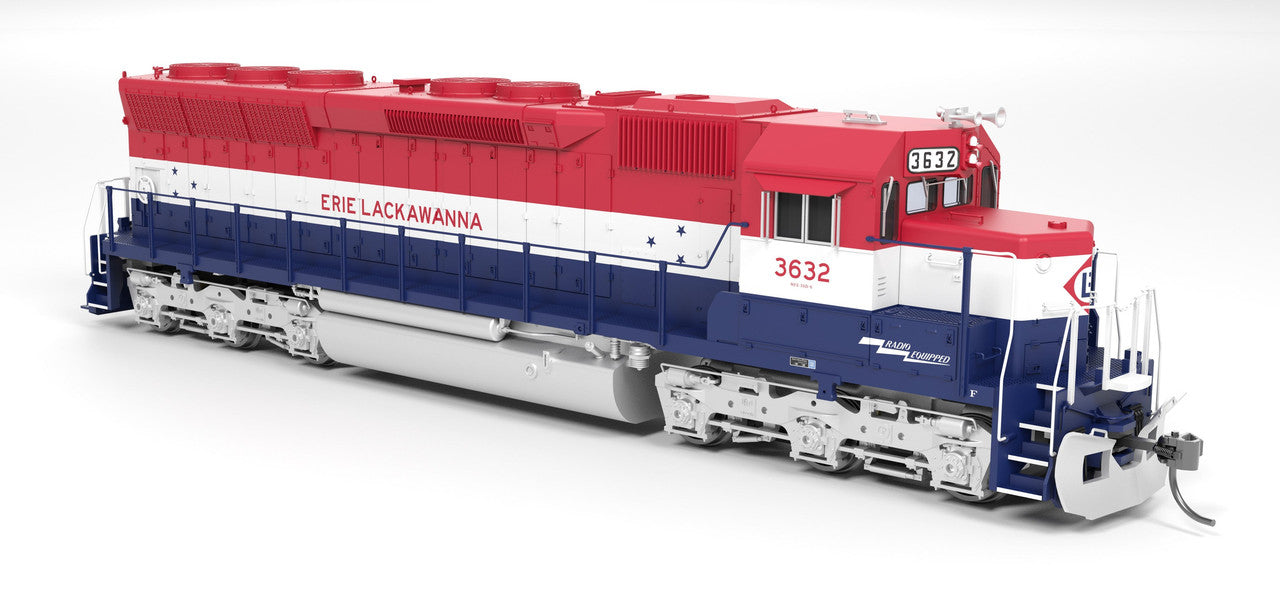Broadway Limited 9800 HO EL EMD SD45 Diesel Locomotive Sound/DC/DCC #3632
