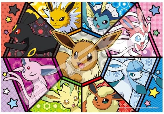 Ensky 52742 Pokemon - Eevee Friends Artcrystal Puzzle