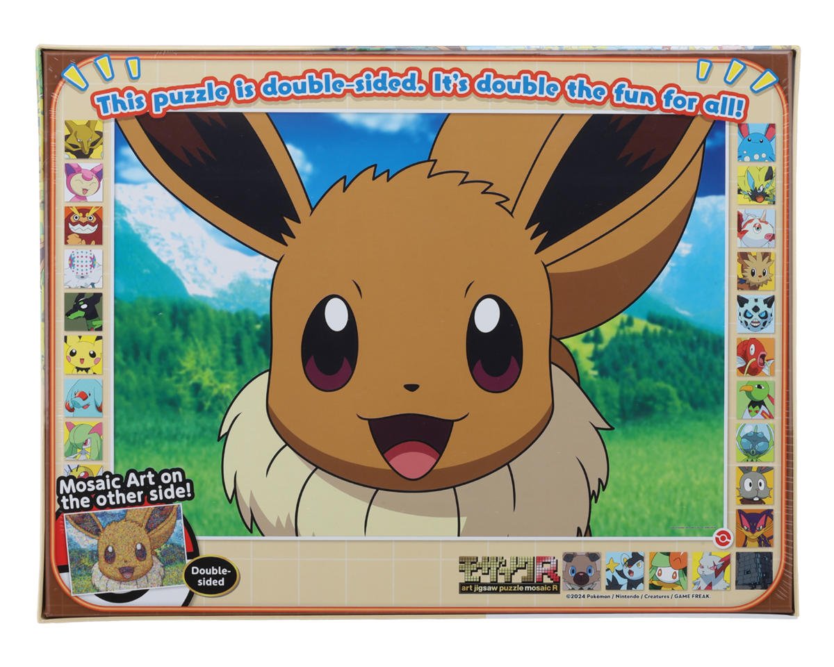 Ensky 51845 Pokemon Mosaic Art Eevee Double-Sided Jigsaw Puzzle