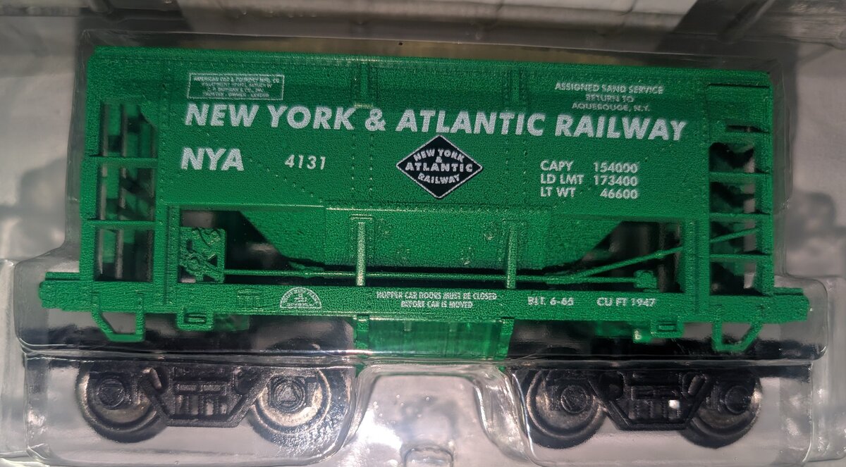RMT 96799-139 O New York & Atlantic Ore Car