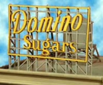 Bar Mills 93301 N Scale Laser-Cut Domino Sugars Billboard Building Kit