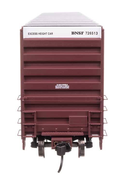 Walthers 920-101712 HO BNSF 50' Gunderson Hi-Cube Paper Service Boxcar #726513