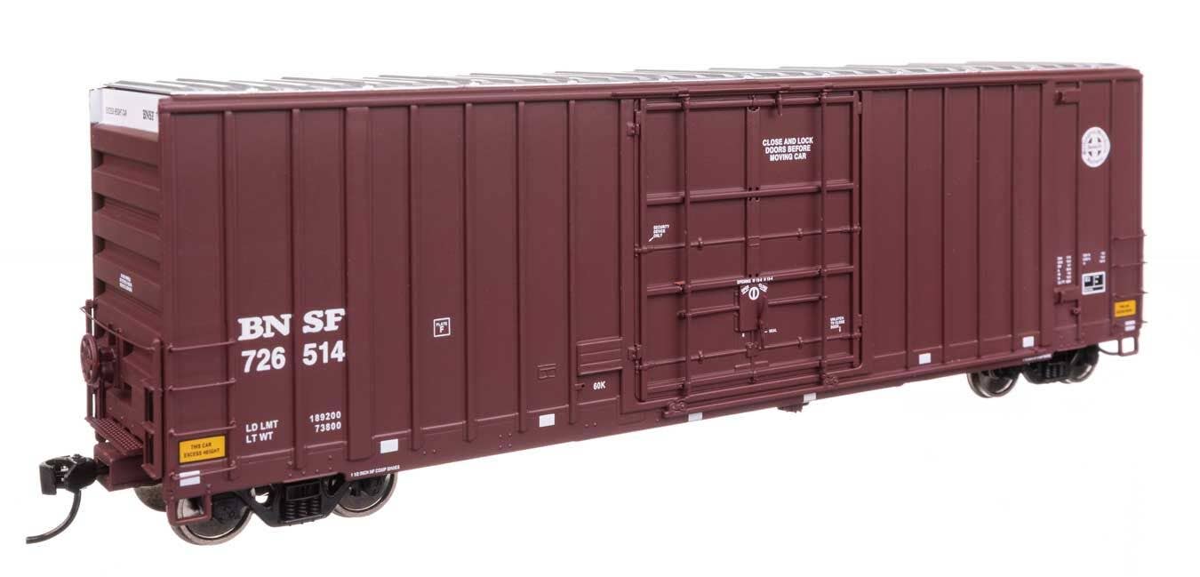 Walthers 920-101713 HO BNSF 50' Gunderson Hi-Cube Paper Service Boxcar #726514