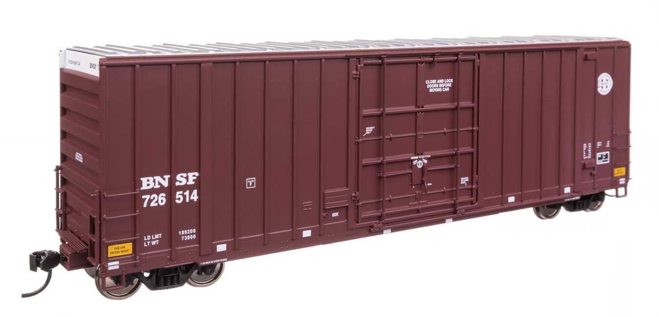 Walthers 920-101713 HO BNSF 50' Gunderson Hi-Cube Paper Service Boxcar #726514