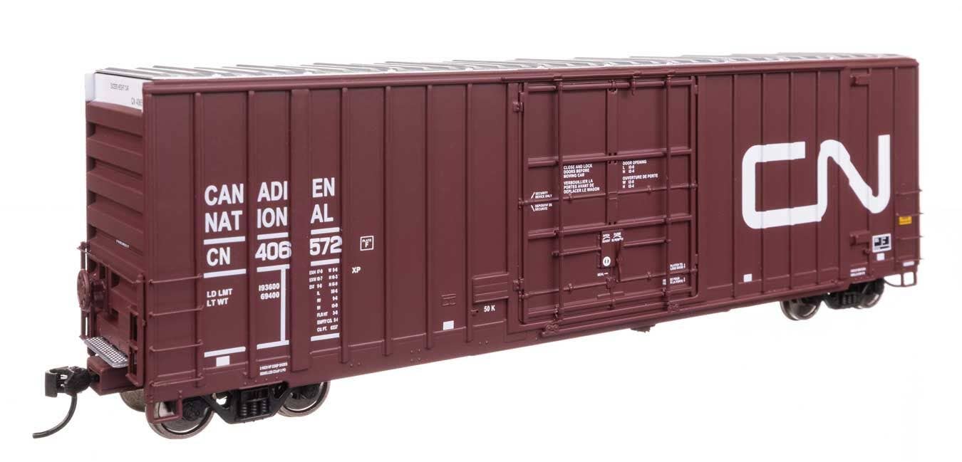 Walthers 920-101715 HO CN 50' Gunderson Hi-Cube Paper Service Boxcar RTR #406572