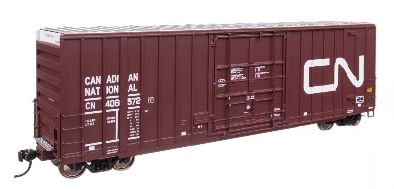 Walthers 920-101715 HO CN 50' Gunderson Hi-Cube Paper Service Boxcar RTR #406572