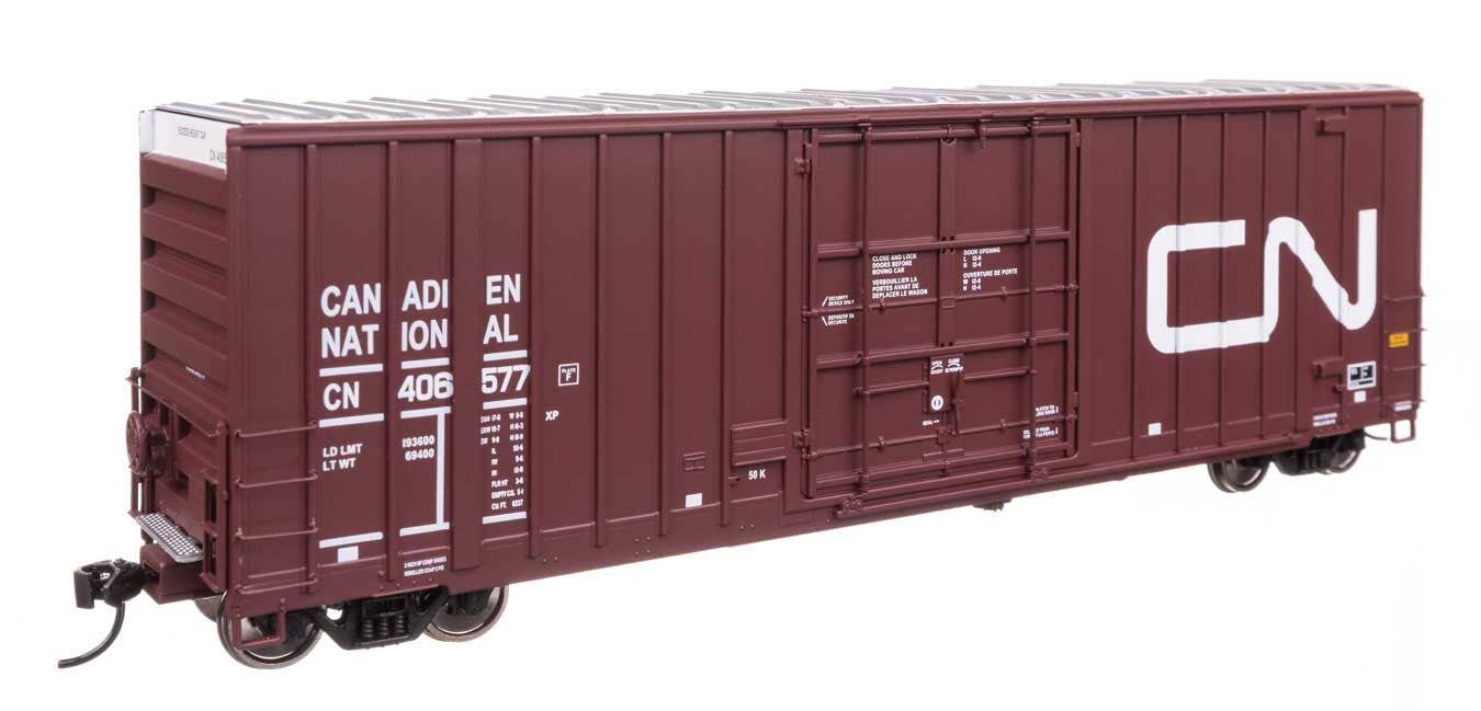 Walthers 920-101716 HO CN 50' Gunderson Hi-Cube Paper Service Boxcar RTR #406577