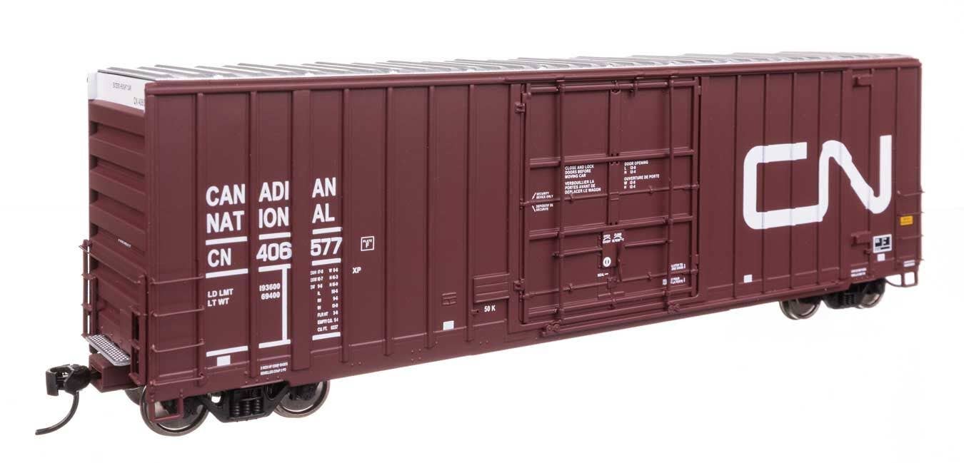 Walthers 920-101716 HO CN 50' Gunderson Hi-Cube Paper Service Boxcar RTR #406577