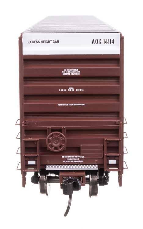 Walthers 920-101710 HO AOK 50' Gunderson Hi-Cube Paper Service Boxcar #14114