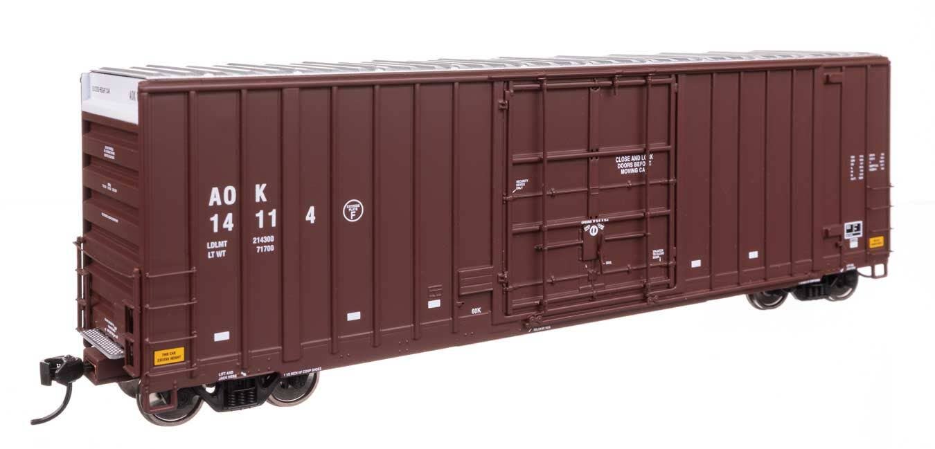 Walthers 920-101710 HO AOK 50' Gunderson Hi-Cube Paper Service Boxcar #14114