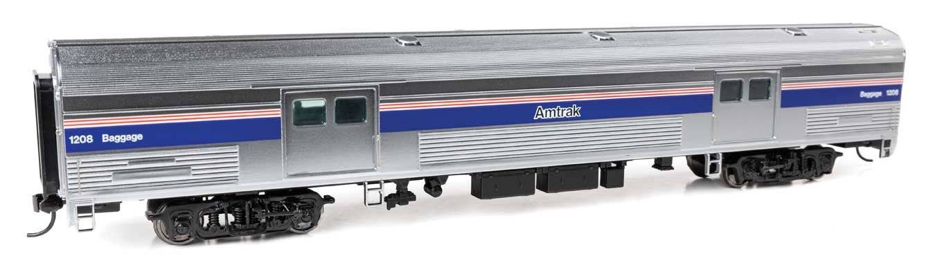 Walthers 920-13079 HO Amtrak Phase IV 73' Budd Baggage Car Ready to Run #1208