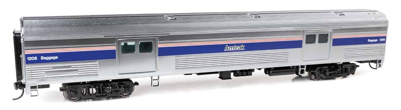 Walthers 920-13079 HO Amtrak Phase IV 73' Budd Baggage Car Ready to Run #1208