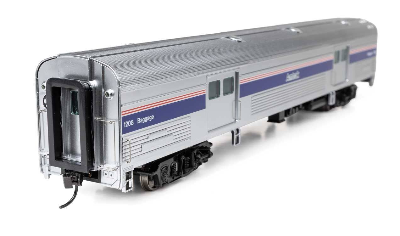 Walthers 920-13079 HO Amtrak Phase IV 73' Budd Baggage Car Ready to Run #1208