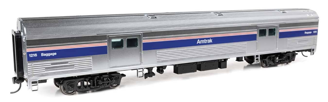 Walthers 920-13082 HO Amtrak Phase IV 73' Budd Baggage Car Ready to Run #1216