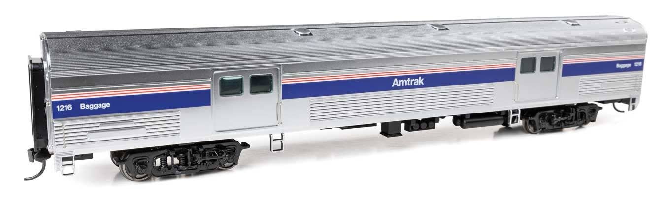 Walthers 920-13082 HO Amtrak Phase IV 73' Budd Baggage Car Ready to Run #1216