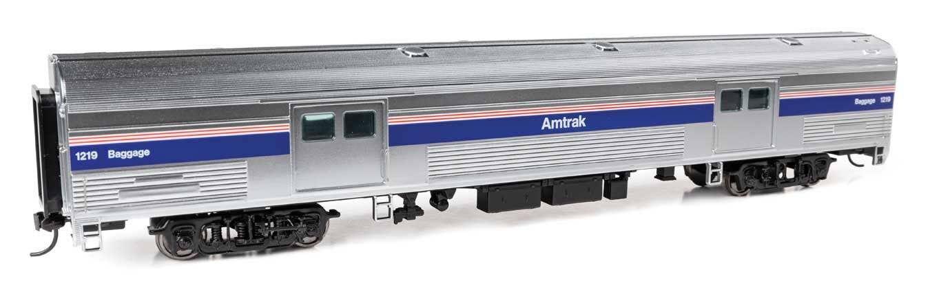 Walthers 920-13083 HO Amtrak Phase IV 73' Budd Baggage Car Ready to Run #1219