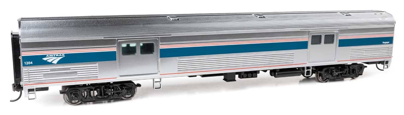 Walthers 920-13085 HO Amtrak Phase VI 73' Budd Baggage Car Ready to Run #1204
