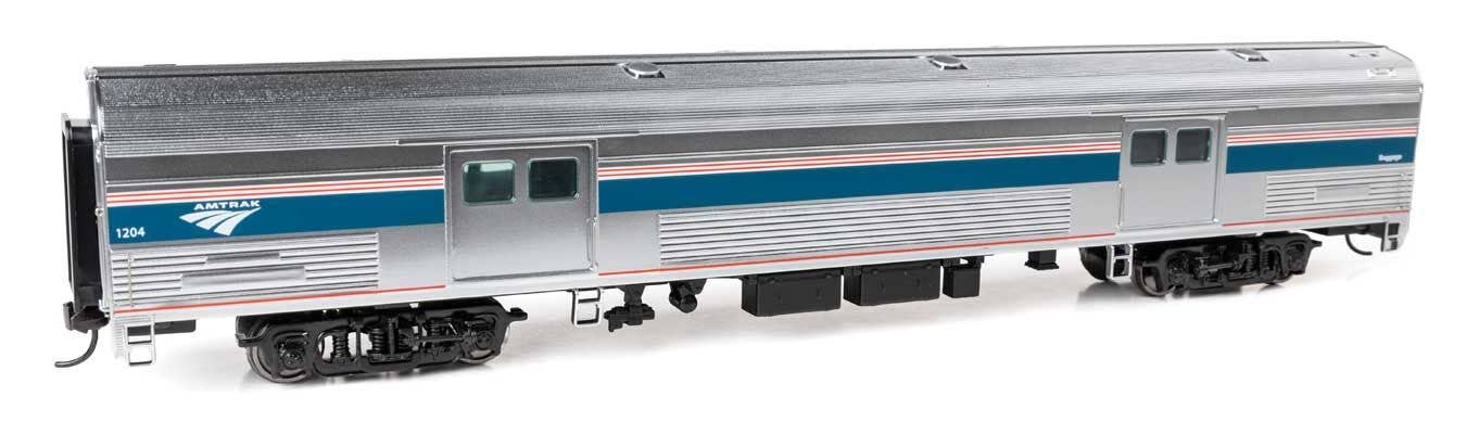 Walthers 920-13085 HO Amtrak Phase VI 73' Budd Baggage Car Ready to Run #1204