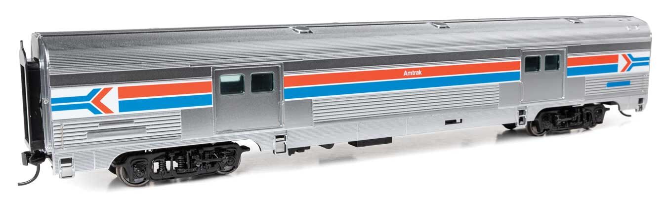 Walthers 920-13072 HO Amtrak Phase I 73' Budd Baggage Car RTR with Decal