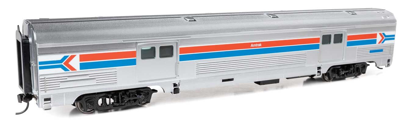 Walthers 920-13072 HO Amtrak Phase I 73' Budd Baggage Car RTR with Decal