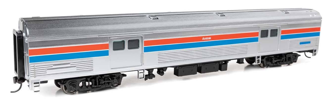 Walthers 920-13075 HO Amtrak Phase II 73' Budd Baggage Car RTR with Decal