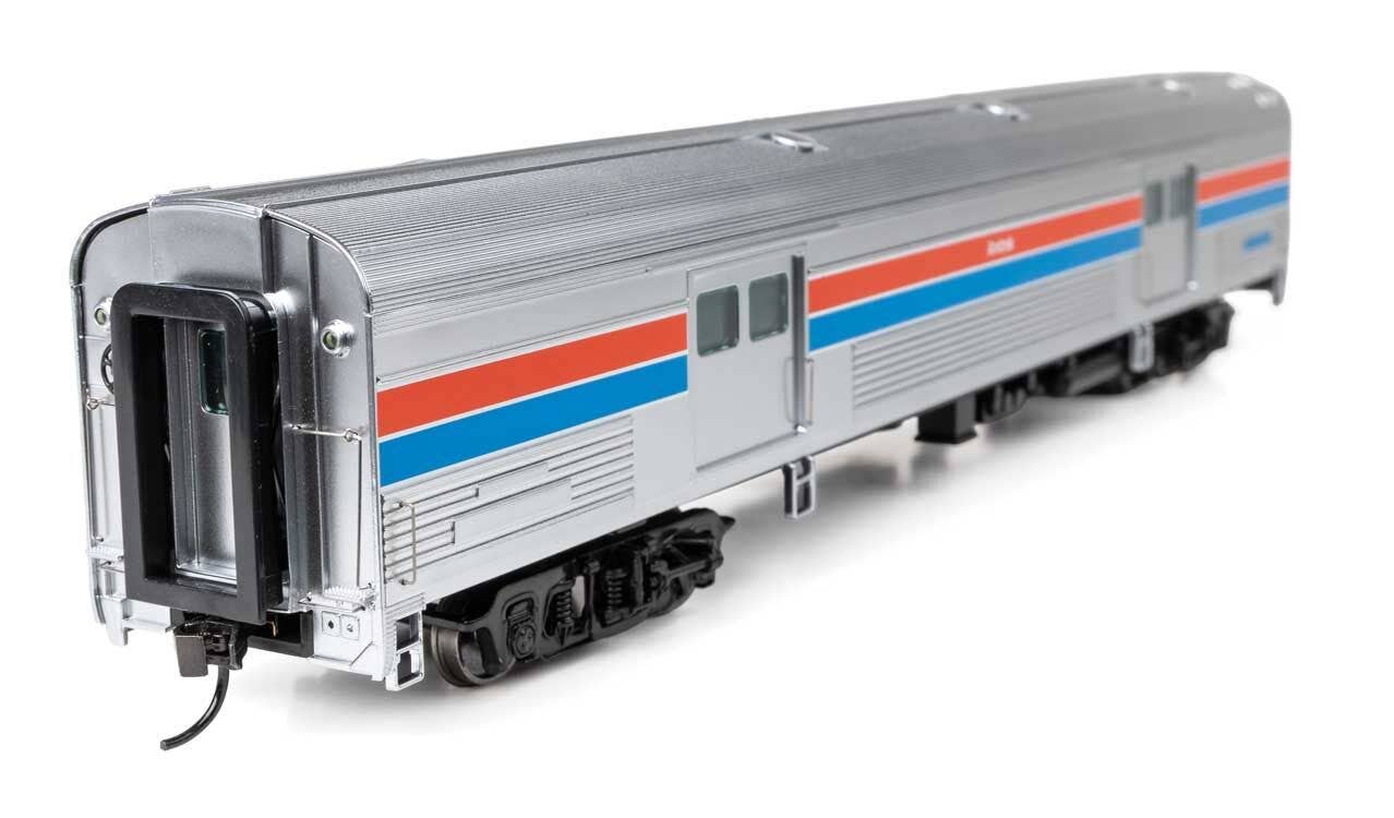 Walthers 920-13075 HO Amtrak Phase II 73' Budd Baggage Car RTR with Decal