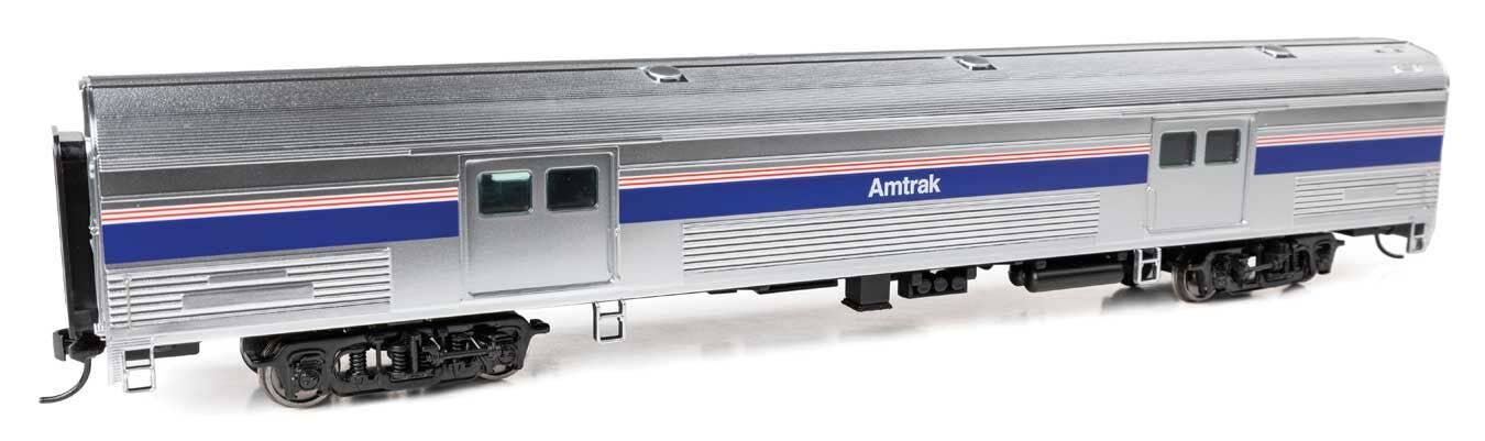 Walthers 920-13084 HO Amtrak Phase IV 73' Budd Baggage Car RTR with Decal
